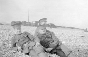 Bill and Keith-beach at folkstone