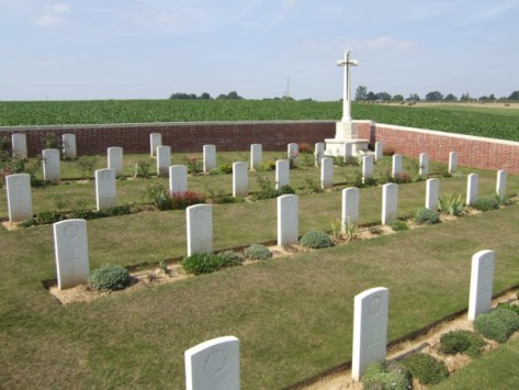 2nd Canadian Cemetery, Sunken Road, Contalmaison, France