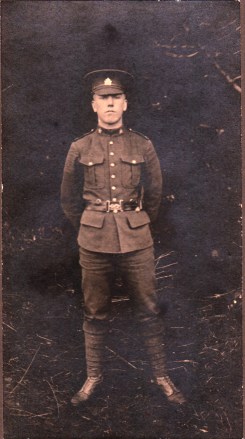 Private Stanley Hare, 2nd Battalion, Canadian Expeditionary Force