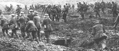 Vimy Germans surrender to Canadians